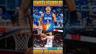 Unbelievable! Cunningham & Banchero BOTH Drop 45 Points!