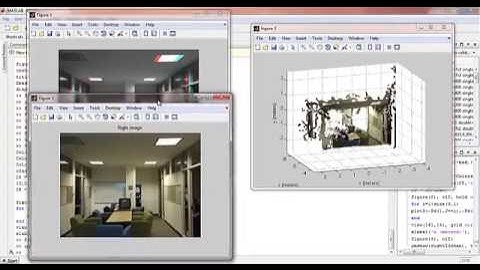 Demo Stereo Vision using Matlab example