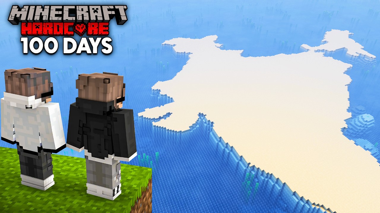 We Survived 100 Days on INDIA Survival Island...