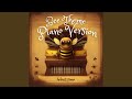 Bee theme piano version