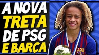 XAVI SIMONS - Nova TRETA entre PSG e Barcelona - Pode sobrar até pra Neymar