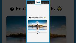 Create an Automatic CSS Image Slider in 60 Seconds! ⏱️🎨 (HTML, CSS)#shorts