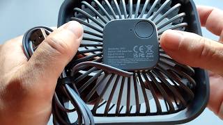 TOPK Mini Portable Fan USB Desk Fan Strong Airflow Quiet Operation 3 Speed - www.aliexpress.com