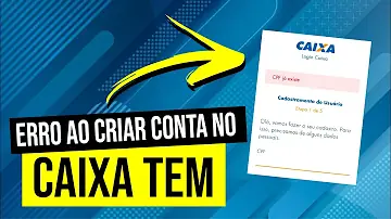 Quando vou me cadastrar no caixa tem diz que o CPF já existe?