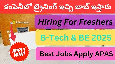 Microsoft is hiring for Site Reliability Engineer Internship Freshers Jobs 2025 Batch Software jobs