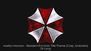 Marilyn manson Resident Evil Main Title Theme Corp umbrella Resimi