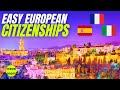 Easy and Fast European Citizenship (6 Countries) 2022