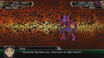 Super Robot Wars V - Evangelion Unit-01(Psuedo Evol) Attacks