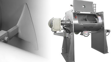 Industrial Mixers and Mixing Equipment - PerMix PTS 300 Plow Share mixer, with one chopper unit