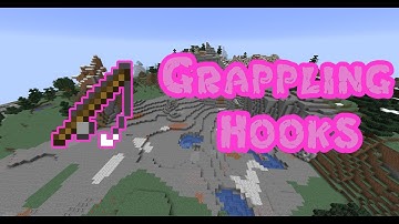Grapple Hooks in Minecraft 1.15 - Datapack | Command Block Tutorial