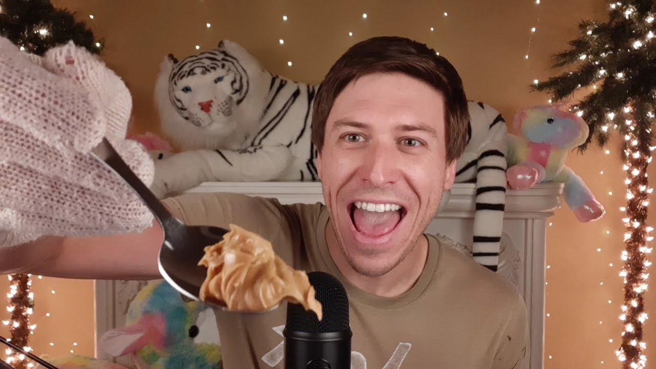 Eating Peanut Butter ASMR YouTube