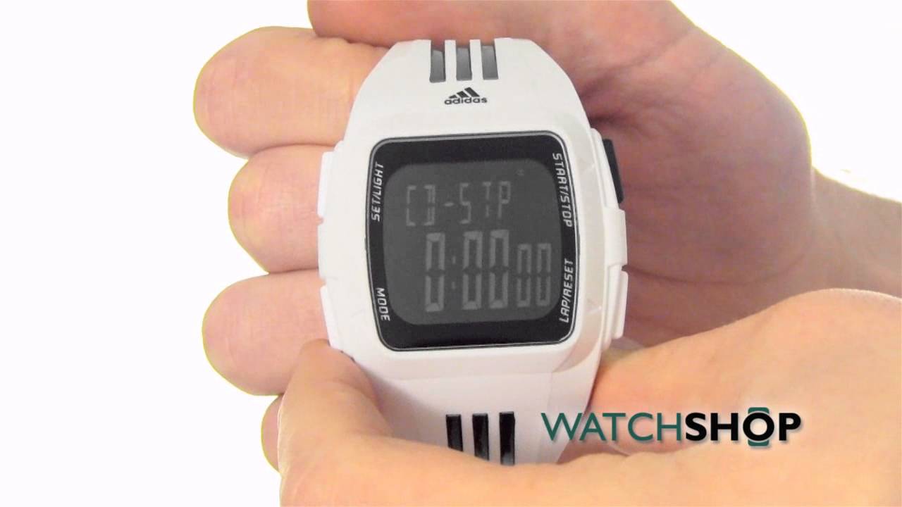 orgánico ensayo Erudito Adidas Performance Men's Duramo XL Alarm Chronograph Watch (ADP6091) -  YouTube