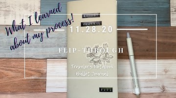 Minimalist Bullet Journal | Planner Flip Through | What I Learned