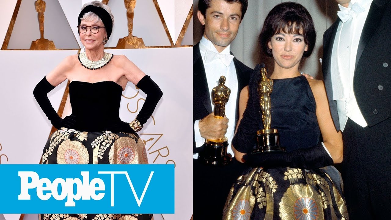 Rita Moreno Recycles Her 1962 Oscars Dress 56 Years Later for the 2018 Academy ...