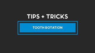 DIBS AI Tips and Tricks: Tooth Rotation