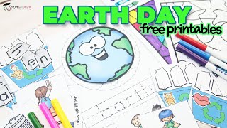 Earth Day Free Printables By Totschooling