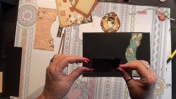 Mini Album Tutorial #6 Grahic 45  Bird Song (  mirabelle style )