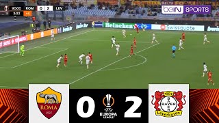 AS Rom gegen Bayer 04 Leverkusen [0-2] | UEFA Europa League 2023/24 | Match-Highlights!