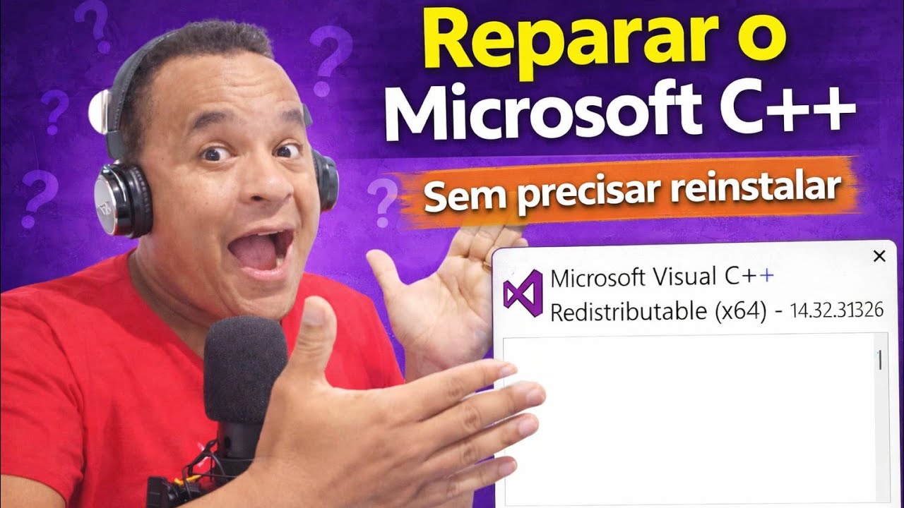 Como Reparar o Microsoft Visual C++ no Windows (Corrigir Erros de ...