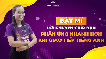 Bật Mí Lời Khuyên Giúp Bạn Phản Ứng Nhanh Hơn Khi Giao Tiếp Tiếng Anh | WISE ENGLISH OFFICIAL