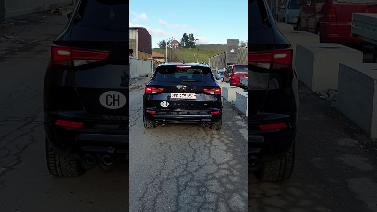Remus Catback Cupra Ateca Launch Control, exhaust sound