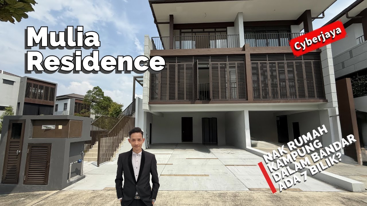 MULIA RESIDENCE CYBERJAYA | Rumah landed FREEHOLD 3 TINGKAT kampung style dalam CYBERJAYA!