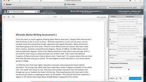 Grading with Rubric in Canvas