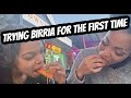 TRYING BIRRIA TACOS FOR THE FIRST TIME!!!