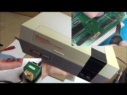 Trying to FIX a Faulty NES (Nintendo Entertainment System)