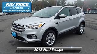 Certified 2018 Ford Escape SE, Mt Pocono, PA W53582W