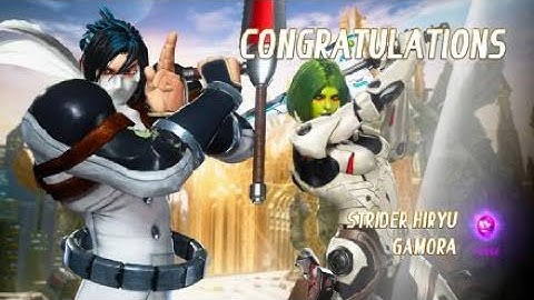 Request:Gamora/Strider Hiryu Arcade Mode|MARVEL VS. CAPCOM: INFINITE