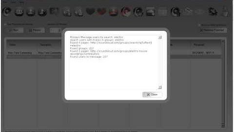 Search soundcloud and PM users
