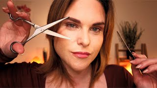 Asmr Haircut | Fixing Dry, Damaged Hair & Restoring Shape