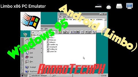 How to run Windows 95 on Android Using Limbo PC Emulator.