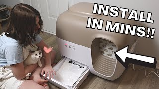 How to Install the PetSnowy Cat Litter Box (My Thoughts!)