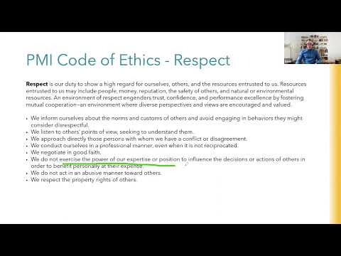 Professional Project Management Ethics