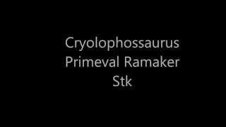 Cryolophossaurus Primeval Ramaker Stk