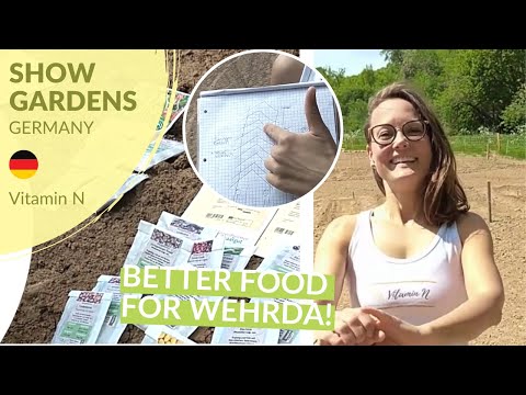 Planning a bean garden for a local food initiative! - Vitamin N 🇩🇪 #1 | Global Bean Show gardens