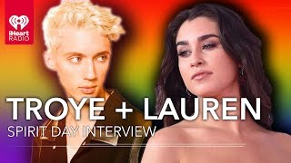 Lauren Jauregui & Troye Sivan Have Messages For LGBTQ Youth On Spirit Day