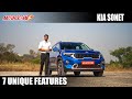 Kia Sonet - 7 Unique Features | Hindi | MotorOctane