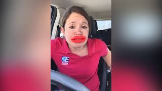 Pretty hysterical product testing the Facial Slimmer Exercise Mouthpiece