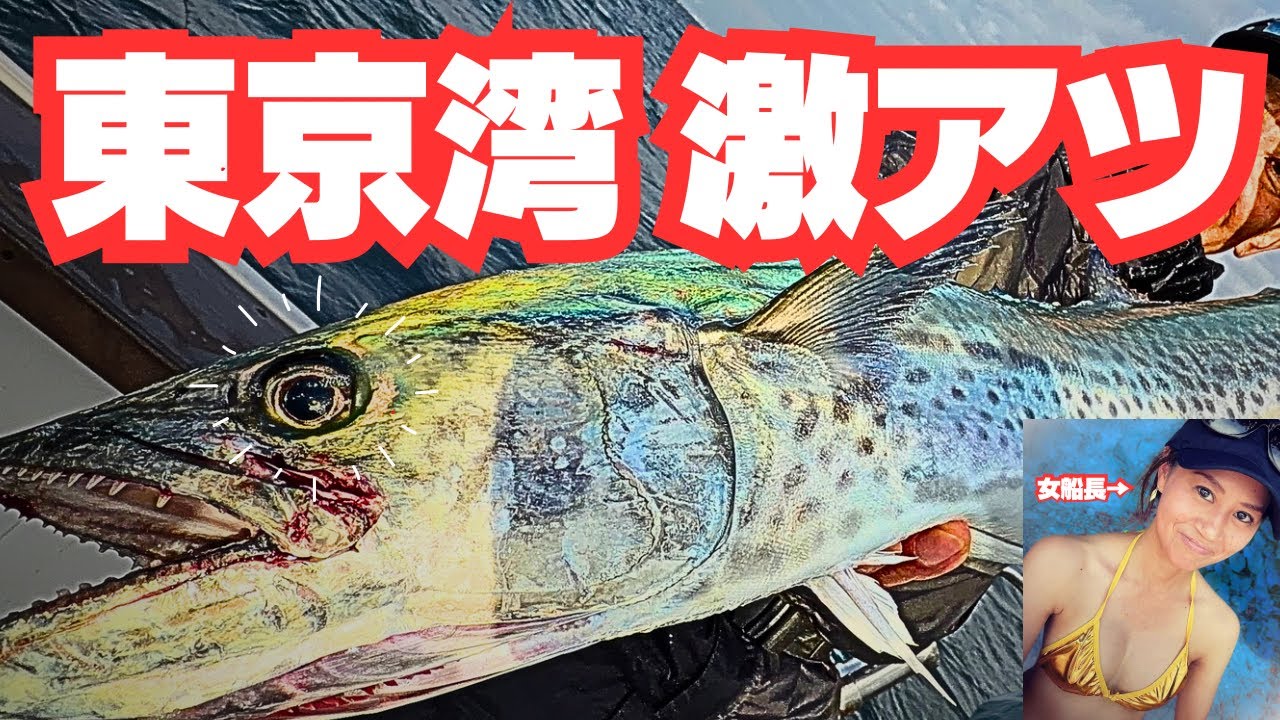 女船長サワラ & 大真鯛が止まらない…自己記録更新か!? 