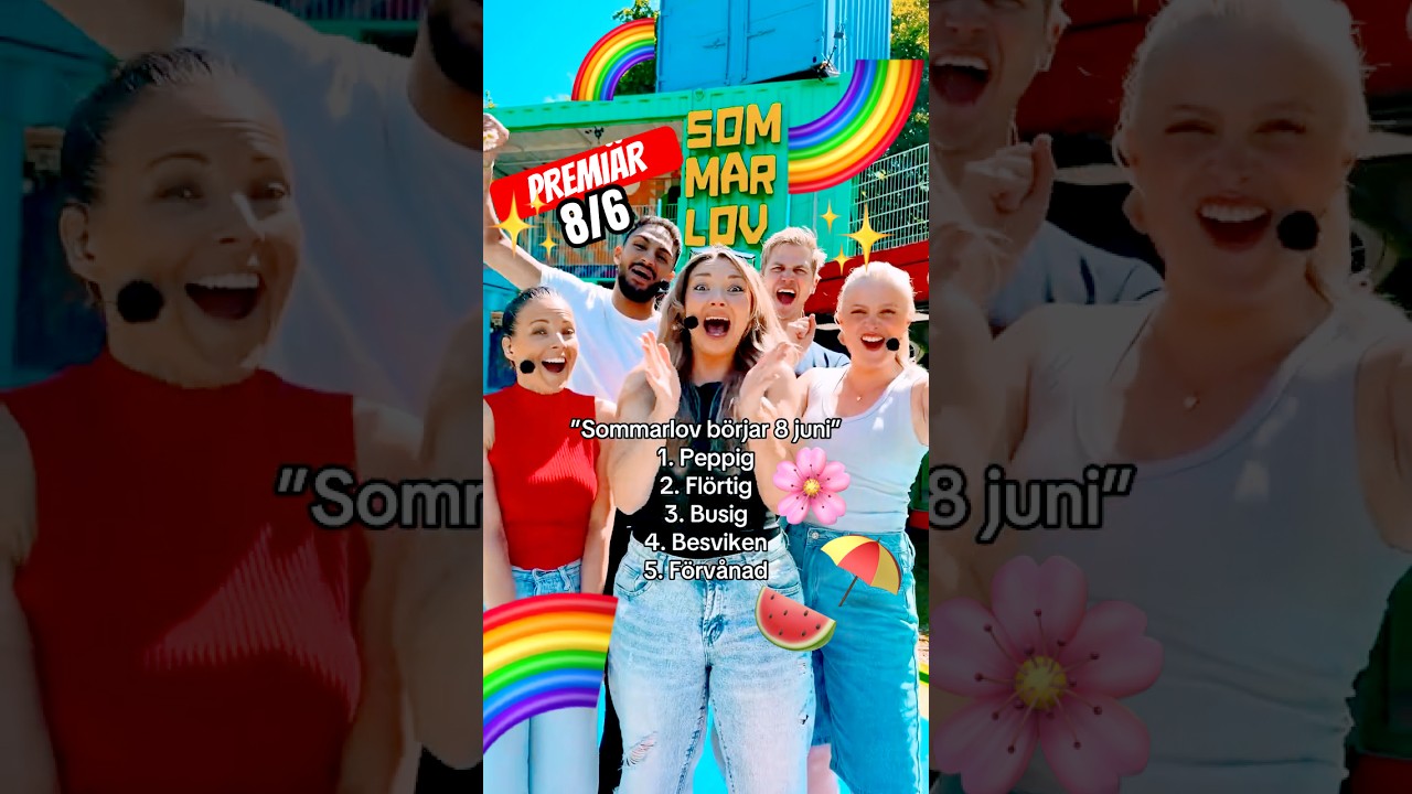 Jaaaaa! #sommarlov #svt #svtplay #premiär #sommar 