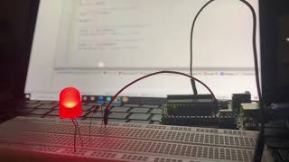 Fab Academy L Blink C Language Code