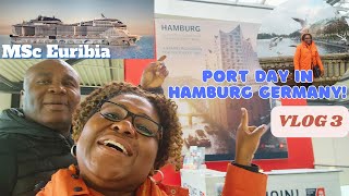 ONE DAY IN HAMBURG GERMANY l MSC Euribia l Port Day In Hamburg l Cruise Holiday In Hamburg l Vlog 3