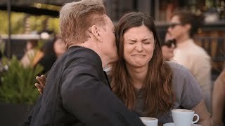 Conan Kisses EVERYONE - Conan O'Brien Must Go