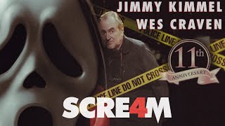 Scream 4 (2011) | Wes Craven on Jimmy Kimmel | 11th Anniversary Week