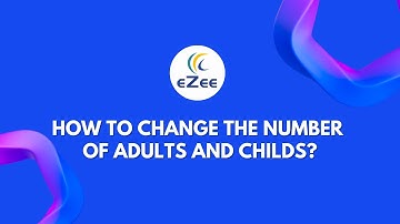 How to Change Number of Adults and Child After Check-in in eZee Absolute, Hotel PMS?