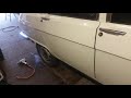 Renault 16GL (1970 model )in for repairs