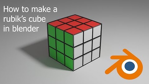 How to make a perfect Rubik